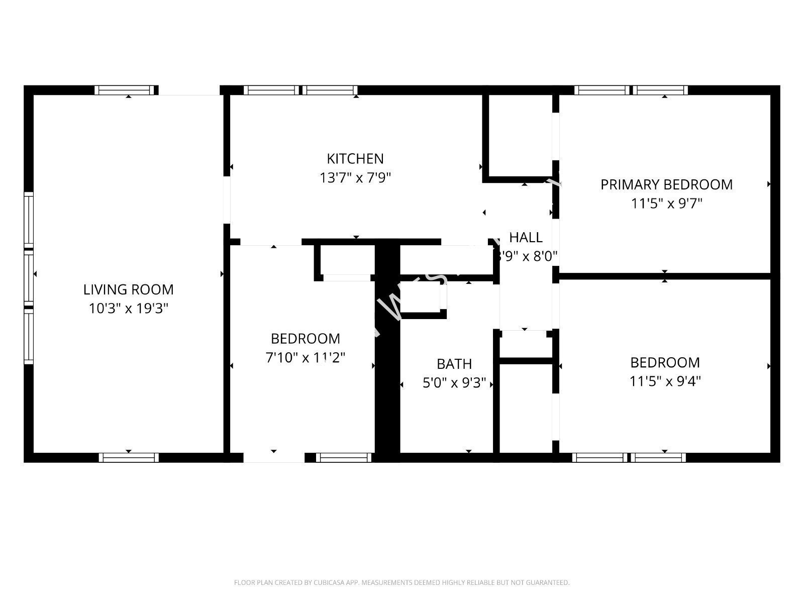 Renovated 2bed/1bath property image