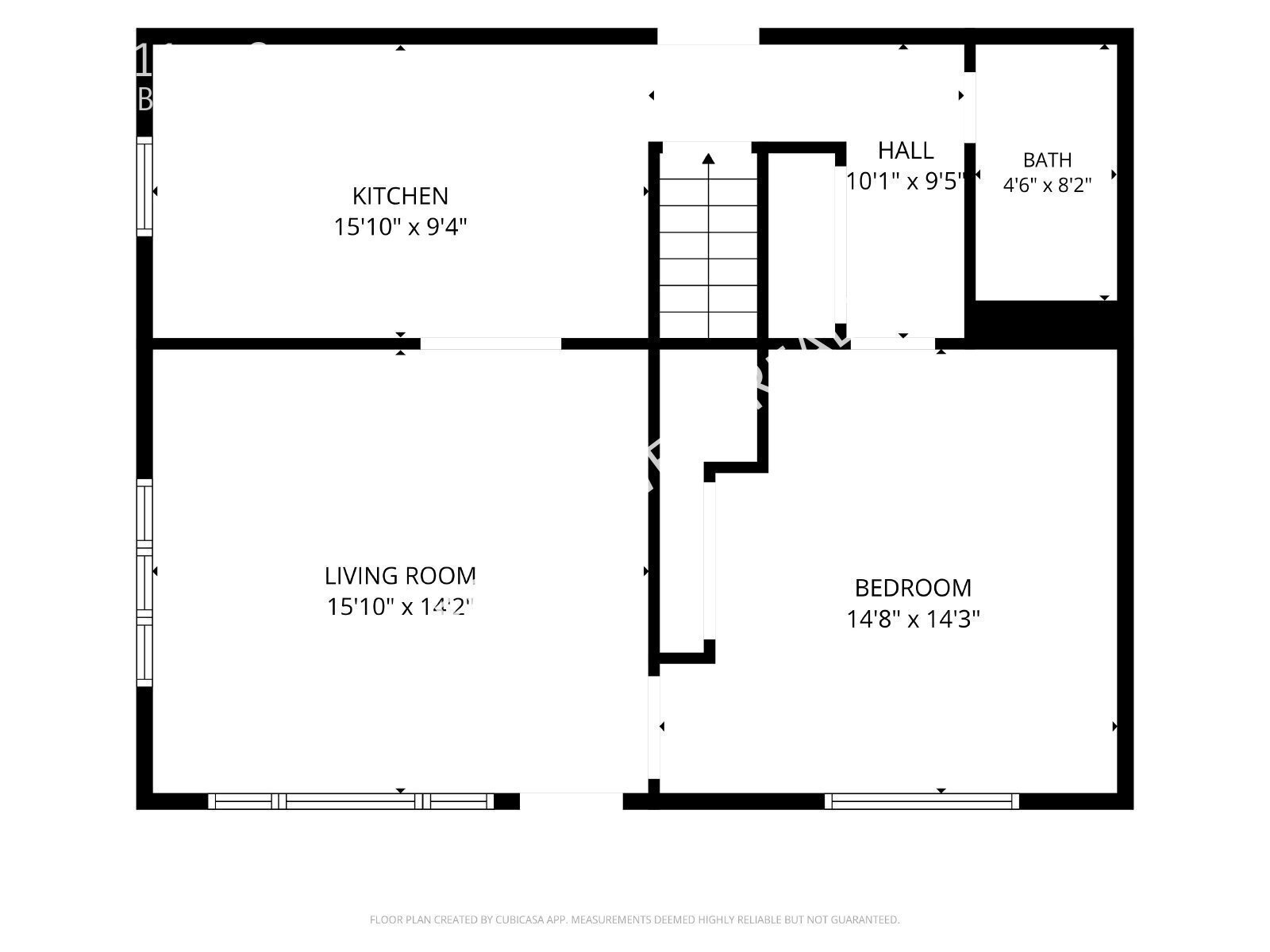 Large 1 Bedroom apartment property image