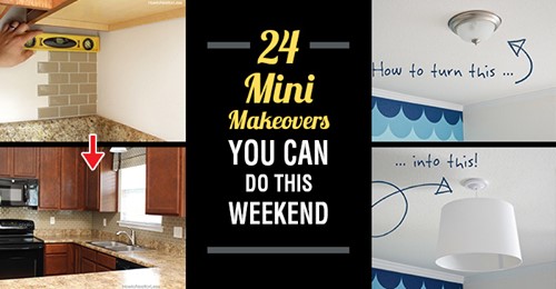 Need to get your home spruced up but don’t have time or perhaps cash for a renovation?